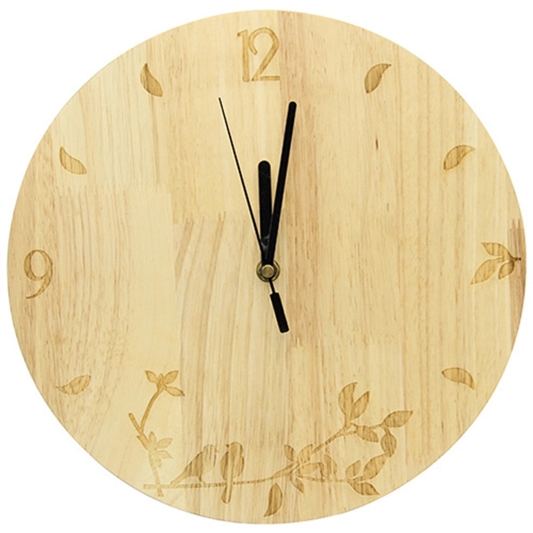 Elegant Wooden Wall Clock - Image 2