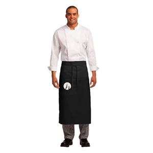 Easy Care Full Bistro Apron with Stain Release, Imprinted