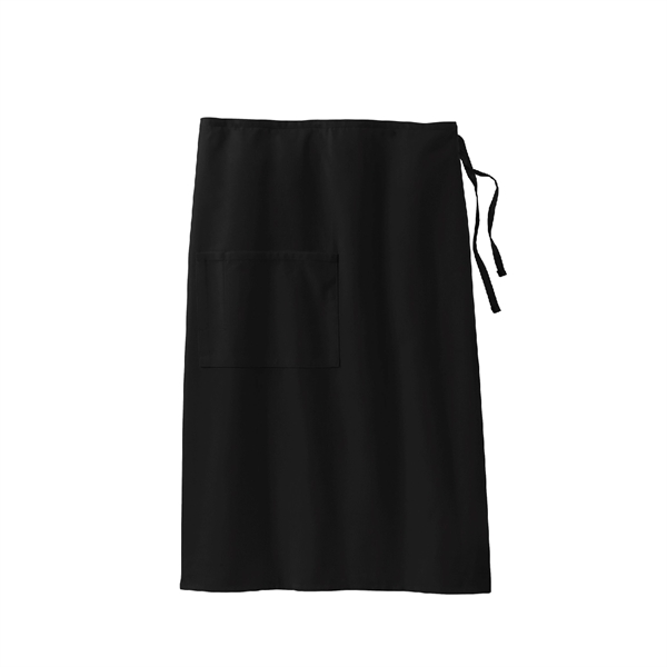 Easy Care Full Bistro Apron with Stain Release, Imprinted - Image 3