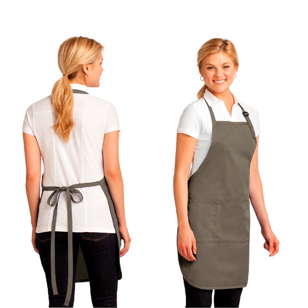 Easy Care Full-Length Apron with Stain Release, Imprinted - Image 2