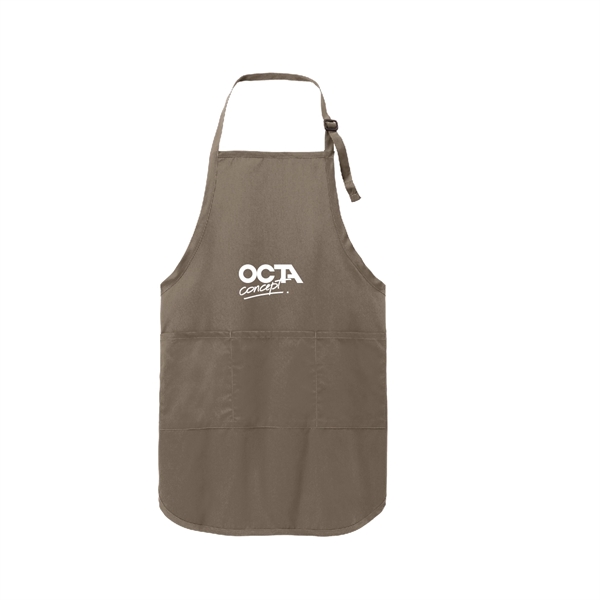 Easy Care Full-Length Apron with Stain Release, Imprinted - Image 3