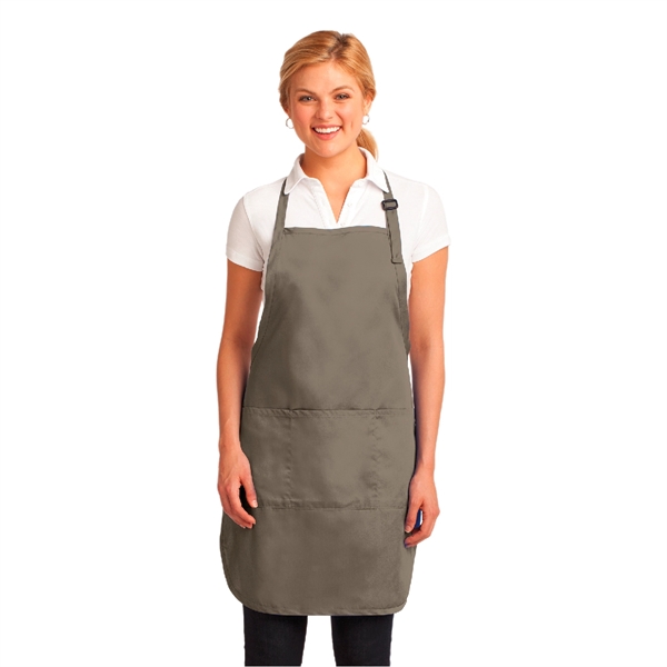 Easy Care Full-Length Apron with Stain Release, Imprinted - Image 5