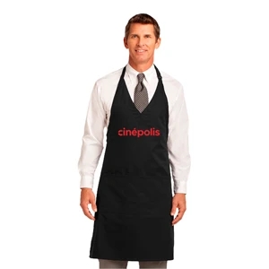 Easy Care Tuxedo Apron with Stain Release, Imprinted
