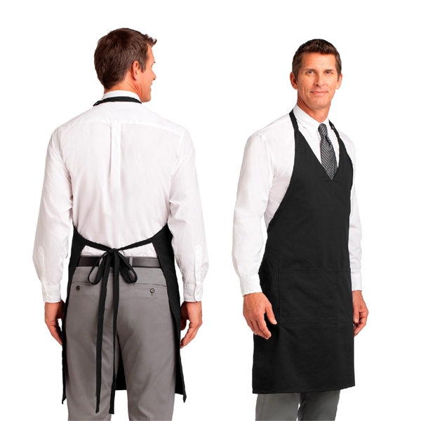 Easy Care Tuxedo Apron with Stain Release, Imprinted - Image 2