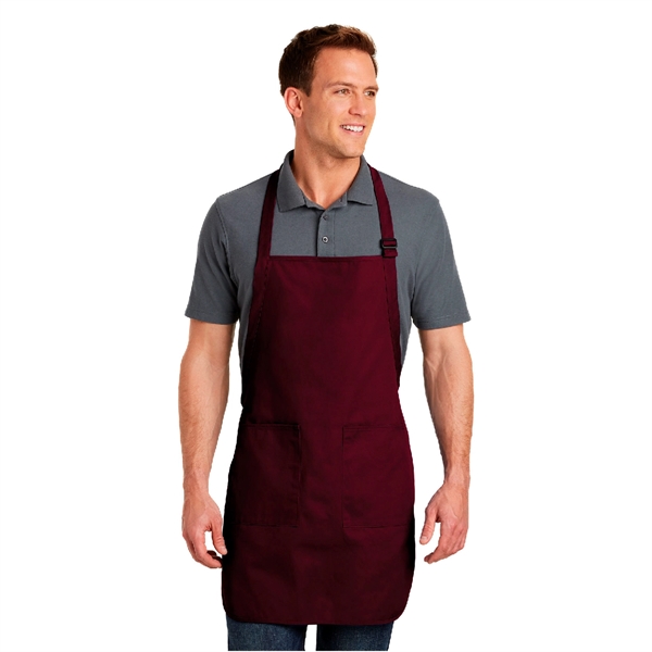 Full-Length Apron with Pocket, Imprinted - Image 6