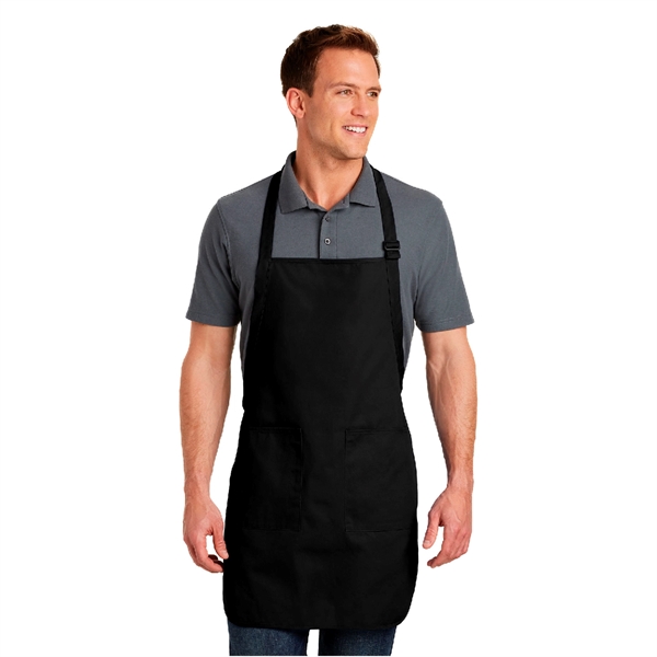 Full-Length Apron with Pocket, Imprinted - Image 7