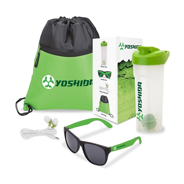 Athletic 4-Piece Fitness Gift Set - Image 9