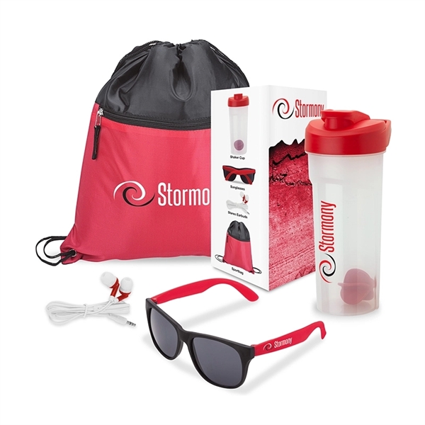 Athletic 4-Piece Fitness Gift Set - Image 12