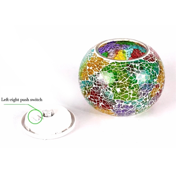 Color Changing Solar Powered Glass Ball Led Garden Lights - Image 5