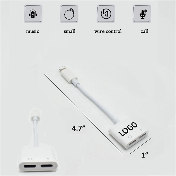 4 in 1 Lightning Adapter And Earphone Converter For Phone - Image 1