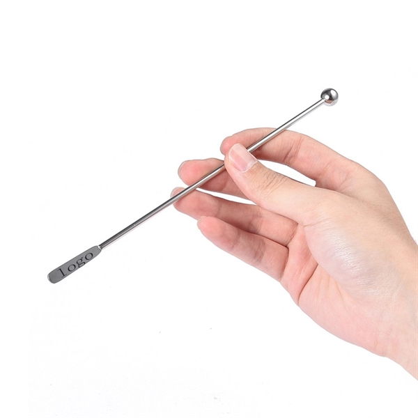 Stainless Steel Coffee Stirrer - Image 1