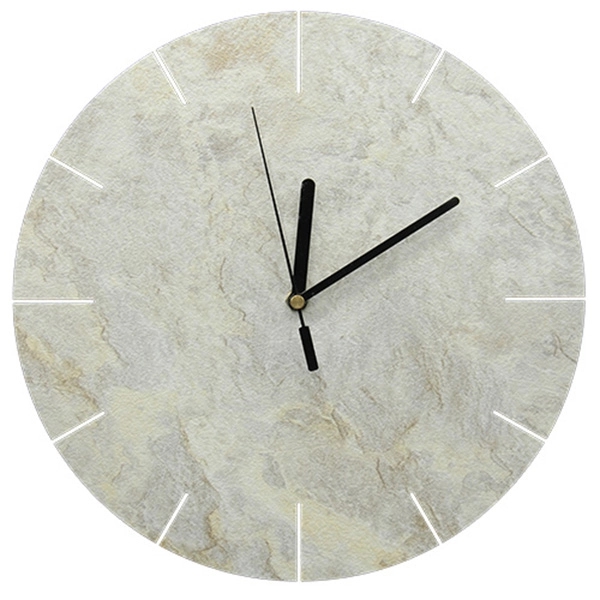 Contracted Hollow Out Marble Clock - Image 2