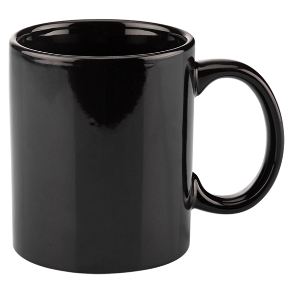 11 oz. Basic C Handle Ceramic Mug - Image 7