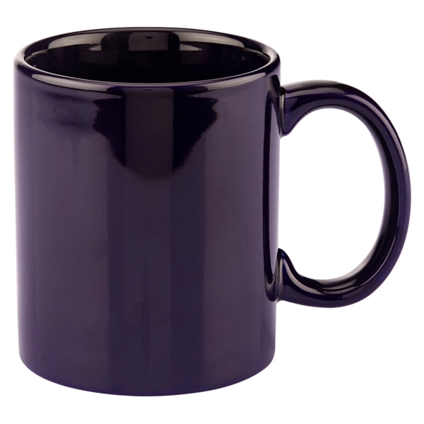 11 oz. Basic C Handle Ceramic Mug - Image 8
