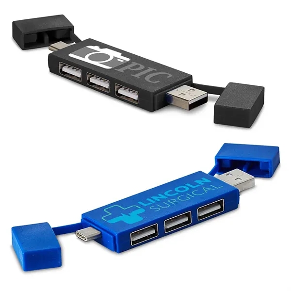 Handy Hub 3-Port USB C & A - Image 1