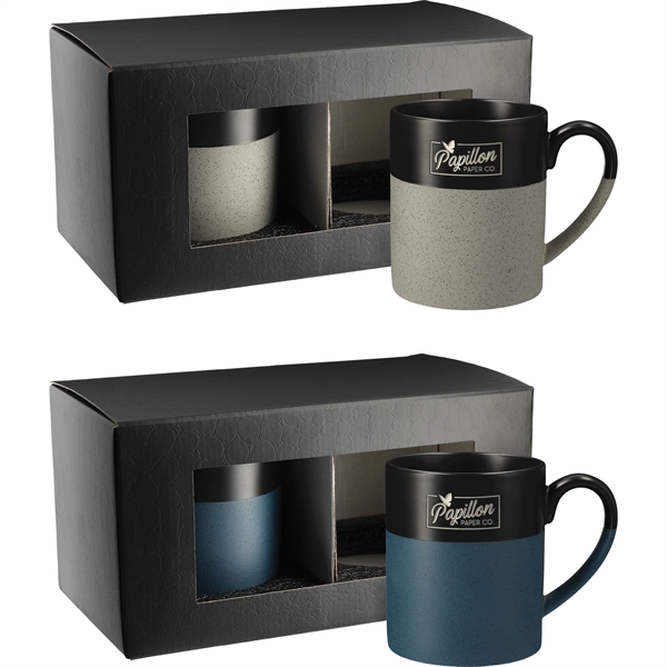 Otis Ceramic Mug 2 in 1 Gift Set - Image 2
