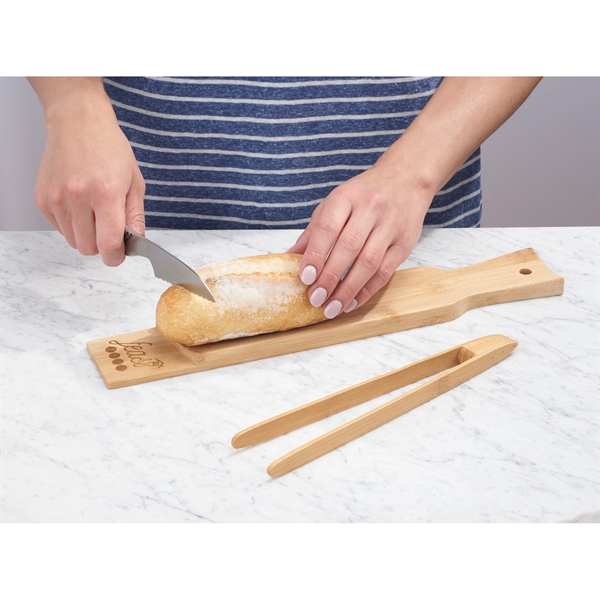 Bamboo Cutting and Serving Board Set - Image 8