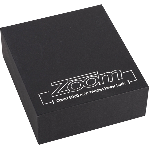 Zoom® Covert 5000 mAh Wireless Power Bank - Image 7
