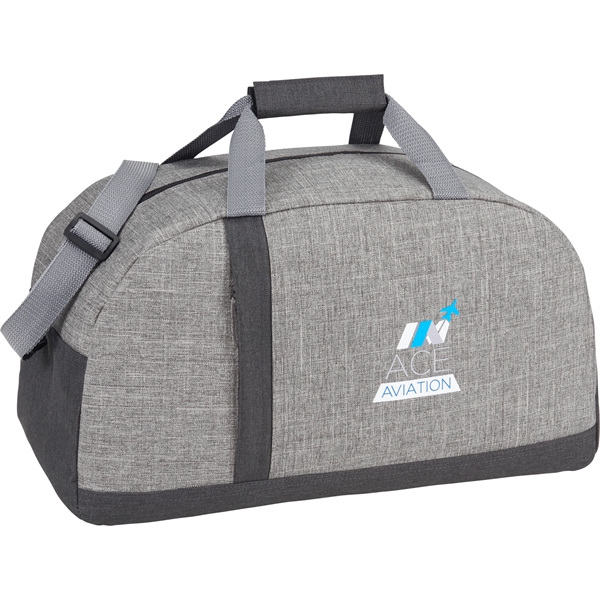 Reclaim Two-Tone Recycled Sport Duffel - Image 3