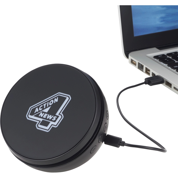 Light Up Logo Desktop Bluetooth Speaker - Image 5