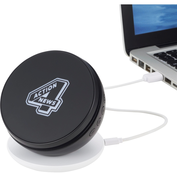 Light Up Logo Desktop Bluetooth Speaker - Image 6