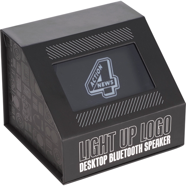 Light Up Logo Desktop Bluetooth Speaker - Image 9
