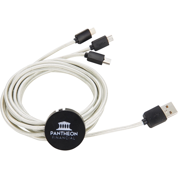Rolly 10 foot 3-in-1 Light Up Logo Cable - Image 9