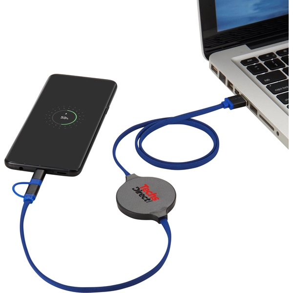 Gamma Wireless Charging Pad with 3-in-1 Cable - Image 1