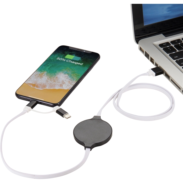 Gamma Wireless Charging Pad with 3-in-1 Cable - Image 9
