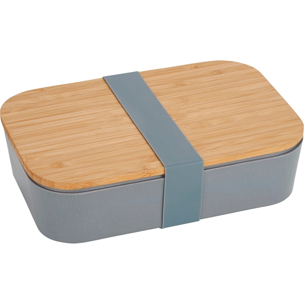 Bamboo Fiber Lunch Box with Cutting Board Lid - Image 15
