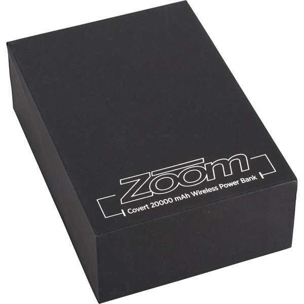 Zoom® Covert 20000 mAh Fast Wireless Power Bank - Image 7