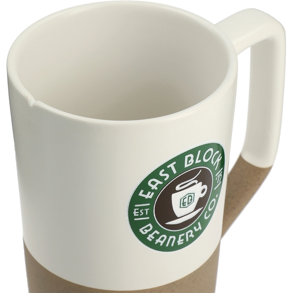 Tahoe Tea & Coffee Ceramic Mug with Wood Lid 16oz - Image 14