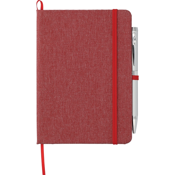5" x 7" Recycled Cotton Bound Notebook - Image 6