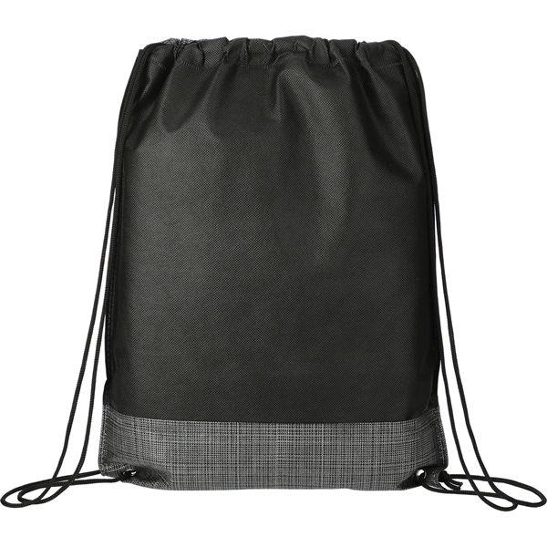 Crossweave Heat Sealed Drawstring Bag - Image 3