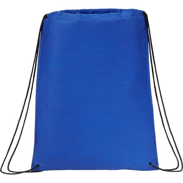 Crossweave Heat Sealed Drawstring Bag - Image 4