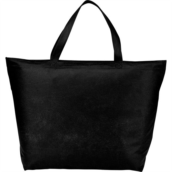 Challenger Zippered Non-Woven Tote - Image 2