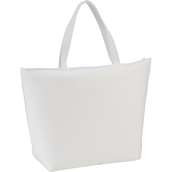 Challenger Zippered Non-Woven Tote - Image 9