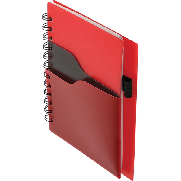 5" x 7" Valley Spiral Notebook With Pen - Image 21