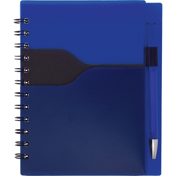 5" x 7" Valley Spiral Notebook With Pen - Image 28