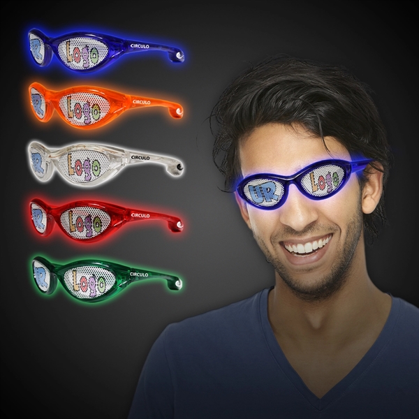 Custom LED Billboard Sunglasses - Image 1