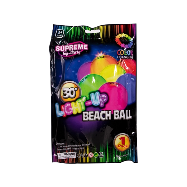 30" Light Up Beach Ball - Image 4