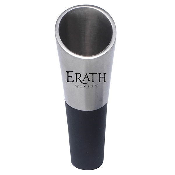 Wine Aerator Pourer (Stainless Steel) - Image 1