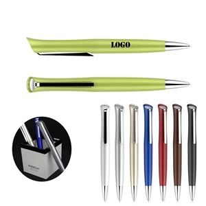 Metal Retractable Rotate Ballpoint Pen