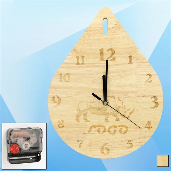 Wooden Wall Clock - Image 1