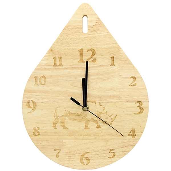 Wooden Wall Clock - Image 2