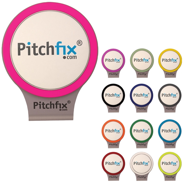 PitchFix Magnetic Ball Marker Hat Clip - Image 1