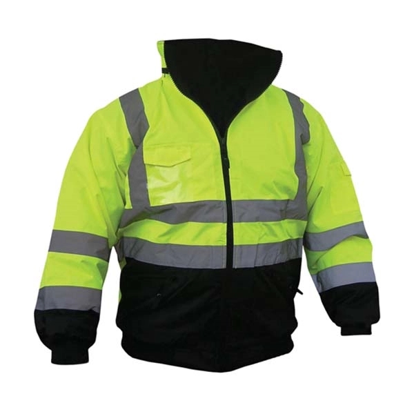 ANSI/ISEA Class 3 Compliant Outerwear Bomber Jacket