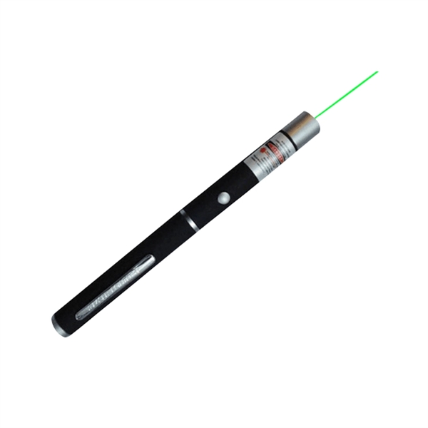 5mW High Power Green Laser Pointer W/ Pen Clip - Image 2