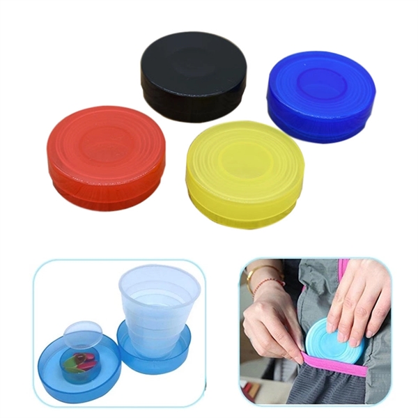 Plastic Collapsible Cup - Image 2