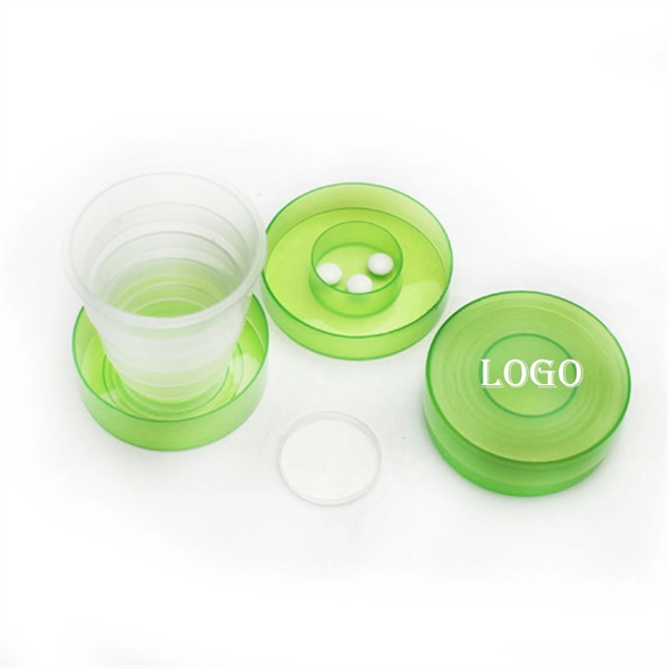 Plastic Collapsible Cup - Image 1